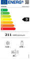 Samsung RB38A7B5D27 koel-vriescombinatie Vrijstaand D Zwart