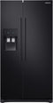 Samsung | RS50N3513BC | Amerikaanse koelkast | Zwart