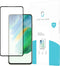 Samsung S21 FE Screenprotector - Full Cover - Gehard glas - Transparant - Just in Case