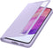 Samsung Smart Clear View Hoesje - Samsung Galaxy S21 FE - Lavender