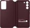 Samsung Smart Clear View Hoesje - Samsung Galaxy S22 - Burgundy