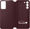 Samsung Smart Clear View Hoesje - Samsung Galaxy S22 Plus - Burgundy