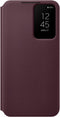 Samsung Smart Clear View Hoesje - Samsung Galaxy S22 Plus - Burgundy