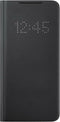 Samsung Smart LED View Antibacteriële Hoesje - Samsung Galaxy S21 - Zwart
