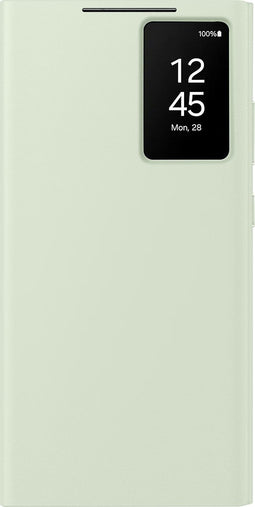 Samsung Smart View Wallet Case - Geschikt voor Samsung Galaxy S24 Ultra - Light Green