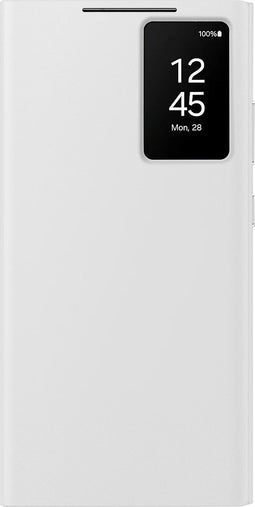 Samsung Smart View Wallet Case - Geschikt voor Samsung Galaxy S24 Ultra - White