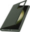 Samsung Smart View Wallet Cover geschikt voor Samsung Galaxy S23 Ultra - Khaki