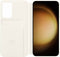 Samsung Smart View Wallet Cover - Samsung Galaxy S23 - Cream