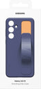 Samsung Standing Grip Case - Geschikt voor Samsung Galaxy S24 FE - Blauw Zwart