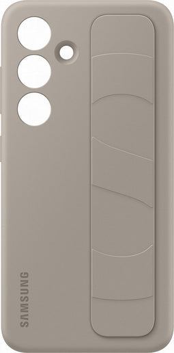 Samsung Standing Grip Case - Geschikt voor Samsung Galaxy S24 - Taupe