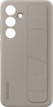 Samsung Standing Grip Case - Geschikt voor Samsung Galaxy S24 - Taupe