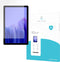 Samsung Tab A7 screenprotector - 10.2 inch - Gehard glas - Transparant - Perfecte pasvorm - Just in Case