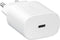 Samsung Universele USB-C adapter/oplader - Snellader 25W - Wit - met kabel