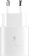 Samsung Universele USB-C adapter/oplader - Snellader 25W - Wit - met kabel