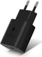 Samsung Universele USB-C adapter/oplader - Snellader 25W - Zwart - met kabel