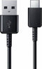 Samsung USB 2.0 + USB C kabel - 1.5 m - duopack - Zwart