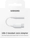 Samsung USB-C naar 3.5 mm Jack Adapter - Wit
