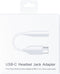 Samsung USB-C naar 3.5 mm Jack Adapter - Wit