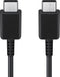 Samsung USB-C to USB-C Kabel 25W 1m - Zwart BULK