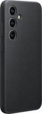 Samsung Vegan Leather Case - Geschikt voor Samsung Galaxy S24 - Black