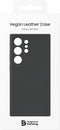 Samsung Vegan Leather Case - Geschikt voor Samsung Galaxy S24 Ultra - Black