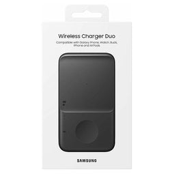Samsung Wireless Charger Duo Pad - EP-P4300 - Zwart