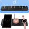Samsung Wireless Charger Trio Smartphone / Galaxy Watch / Galaxy Buds - Zwart