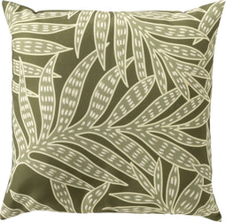 SAMUEL - Outdoor Kussenhoes 45x45 cm - waterafstotend en uv-bestendig - Olive Branch - groen