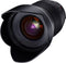 Samyang 16mm F2.0 ED AS UMC CS - Prime lens - geschikt voor Nikon Spiegelreflex