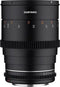 Samyang VDSLR 35mm T1.5 MK2 MILC Bioscooplens Zwart