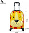San Vitale® - Lichtgewicht reis koffer - Trolley - Handbagage - Leeuw - Geel