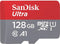 SanDisk 128 GB Micro SD Ultra 120 MB/s UHS-I A1 Class 10