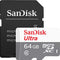 SanDisk 64GB Ultra microSDXC Klasse 10