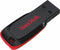 SanDisk Cruzer Blade | 128 GB | USB 2.0A - USB Sick