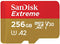 SanDisk Extreme - MicroSDXC - 256GB - Inclusief SD Adapter