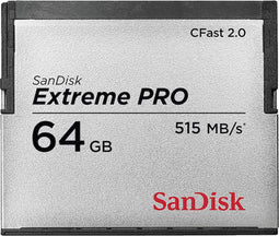 Sandisk Extreme Pro CFAST 2.0 64GB 525MB/s VPG130