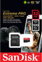 SanDisk Extreme Pro - Micro SDHC - 32GB - 100mb / 90mb - met adapter