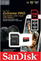 SanDisk Extreme PRO microSDXC-kaart 256 GB Class 10 UHS-I Schokbestendig - Waterdicht