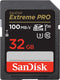 SanDisk Extreme PRO SDHC-kaart 32 GB Class 10 UHS-I Schokbestendig, Waterdicht