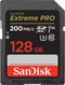 SanDisk Extreme Pro - SDXC - 128GB - 200/90 mb/s - V30
