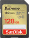SanDisk Extreme SDXC-kaart 128 GB Class 10 UHS-I Schokbestendig, Waterdicht