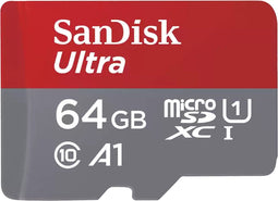 SanDisk MicroSDXC Ultra Android 64GB 140MB/s CL10, Chromebook