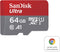 SanDisk MicroSDXC Ultra Android 64GB 140MB/s CL10, Chromebook