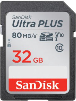 SanDisk SDHC Elite Ultra Plus 32.0GB 130MB/s CL10 incl rescue pro