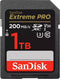SanDisk SDXC Extreme Pro 1TB 200/140 mb/s - V30 - Rescue P
