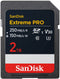 SanDisk SDXC Extreme PRO 2TB (R250MB/s) + 2 years RescuePRO Deluxe