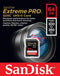 SanDisk - SDXC Extreme Pro SD Kaart 64 GB - UHS-II - 300MB/s