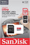 SanDisk Ultra + Adapter microSDXC-kaart 128 GB A1 Application Performance Class, UHS-Class 1