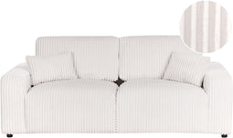 SANDORA - Driezitsbank - Off-white - Corduroy