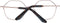 Sandro SD4007 52904 bril zonder sterke - Dames - Goudkleurig